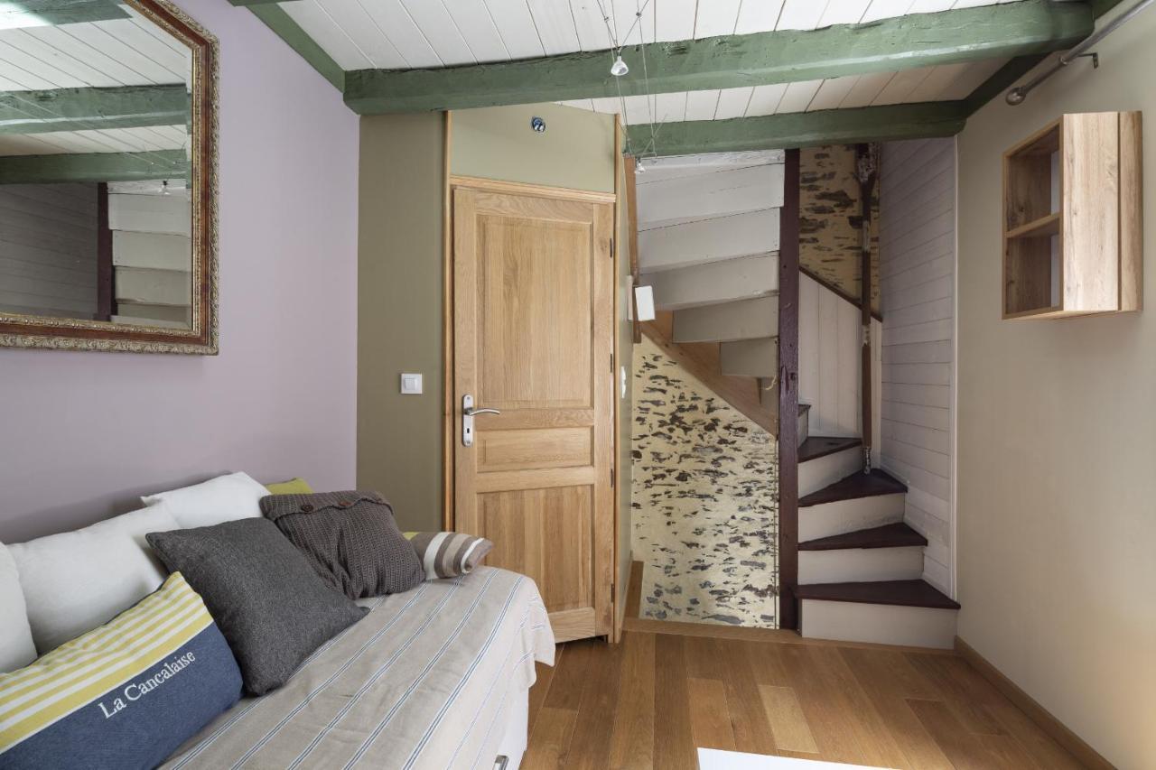 Apartament Cancale, Centre Ville, Triplex Le Pecheur Zewnętrze zdjęcie
