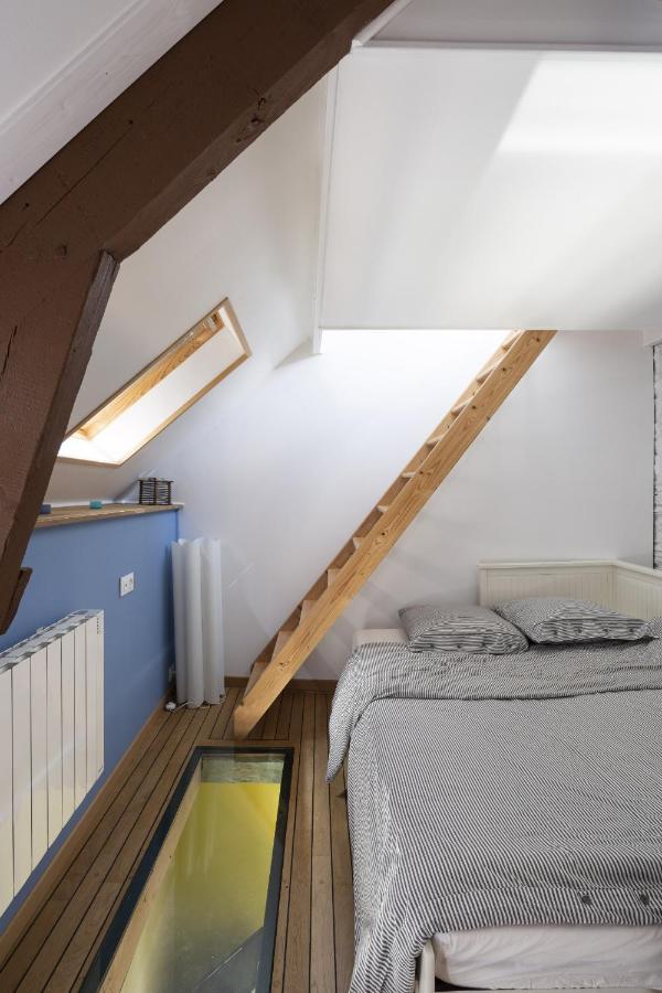 Apartament Cancale, Centre Ville, Triplex Le Pecheur Zewnętrze zdjęcie